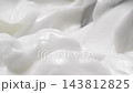 White smooth eye, makeup skin cream texture, closeup beauty facial cosmetic mask 143812825