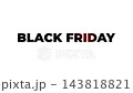 Black Friday Text Animation and Red Light Shadow on white background 143818821