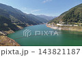 奥秩父もみじ湖 空撮 奥秩父もみじ湖 空撮 143821187