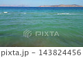 Aerial view of Flamingo beach near Tigkaki in Kos island, Greece 143824456