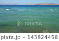 Aerial view of Flamingo beach near Tigkaki in Kos island, Greece 143824458