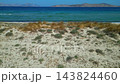 Aerial view of Flamingo beach near Tigkaki in Kos island, Greece 143824460