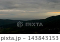 Sunrise over the mountains in the morning 143843153