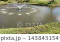 Fountain with water drops in a garden 143843154