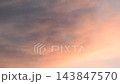cloud spreading on orange twight sky in evening   143847570