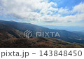 蔵王の鳥兜山から望む雄大な山並み 143848450