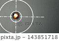The effect of burning Target , Transparent video template without a background to create a burning effect, alpha channel 143851718