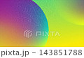 Colorful gradient circle motion background with grain texture 143851788