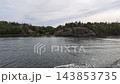 從海上看到的斯德哥爾摩周圍的群島 143853735