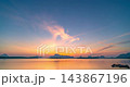 Beautiful 4K Time lapse of Majestic sunrise or sunset clouds sky landscape,Amazing colorful light of nature cloudscape sky background 143867196