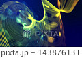 3d render VJ loop. Vivid luminous fibers swirling into delicate microscopic structures with gentle shading. Bright sparkling filaments create ethereal patterns with translucent colors and smooth 143876131