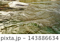 一段19秒的早川河水面視頻，捕捉了河水在岩石間流動以及前景中泛起的漣漪。 （自然影像） 143886634