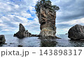 三王岩と太平洋の絶景　岩手県宮古市 143898317