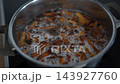 boiled forest mushrooms 143927760