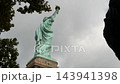 Statue of Liberty on Liberty Island, New York, USA. Cooper monument, patriotic symbol of democracy. 143941398