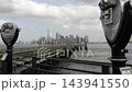 New York City Manhattan Downtown skyline, Liberty Island USA. Financial District, World Trade Center 143941550