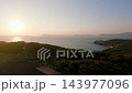 Early morning view of the area around Ohbae Lighthouse (Ikitsuki Island, Nagasaki Prefecture) 143977096