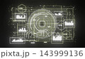 UI UX neon elements button design bg able to loop endless 143999136