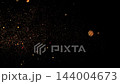 Colorful glitter sparkles and glows against a black background, creating a festive atmosphere for celebrations, party visuals and holiday designs 144004673